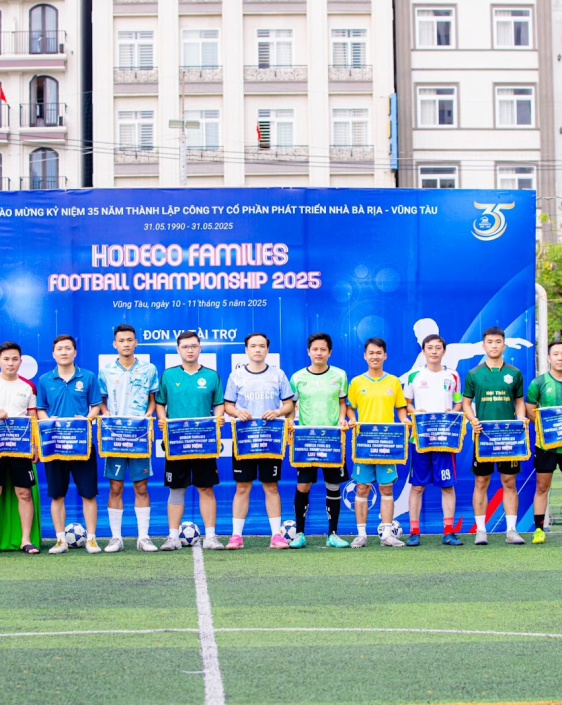 HODECO FAMILIES FOOTBALL CHAMPIONSHIP 2025: KẾT NỐI VÀ LAN TỎA TINH THẦN THỂ THAO
